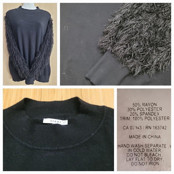 EYELash Sweater / XL - Picture 4 of 5